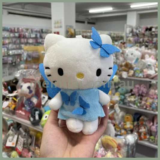 SANRIO x Avail | Hello Kitty 50th Anniversary Mascot Holder Plush Keychain 14 x 12cm (Butterfly)