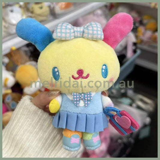 SANRIO x Avail | Usahana Mascot Holder Plush Keychain Bag Charm 50×75×138mm (High School Series Heisei)