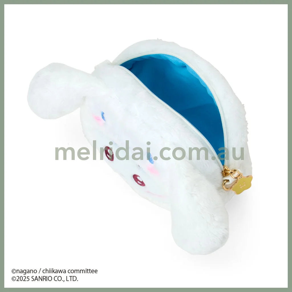 SANRIO x CHIIKAWA | Cinnamoroll Hachiware Plush Shoulder Bag Crossbody Bag 23.5×5×12.5cm