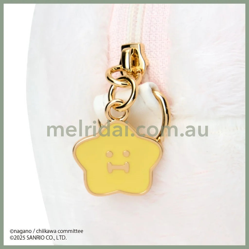 SANRIO x CHIIKAWA | Cinnamoroll Hachiware Plush Shoulder Bag Crossbody Bag 23.5×5×12.5cm