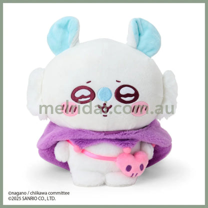 SANRIO x CHIIKAWA | Kuromi Momonga Plush Toy Plush Doll 20×13×19cm