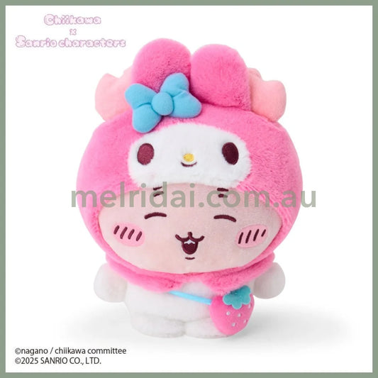 SANRIO x CHIIKAWA | My Melody Kani-chan Plush Toy Plush Doll 20×13×19cm