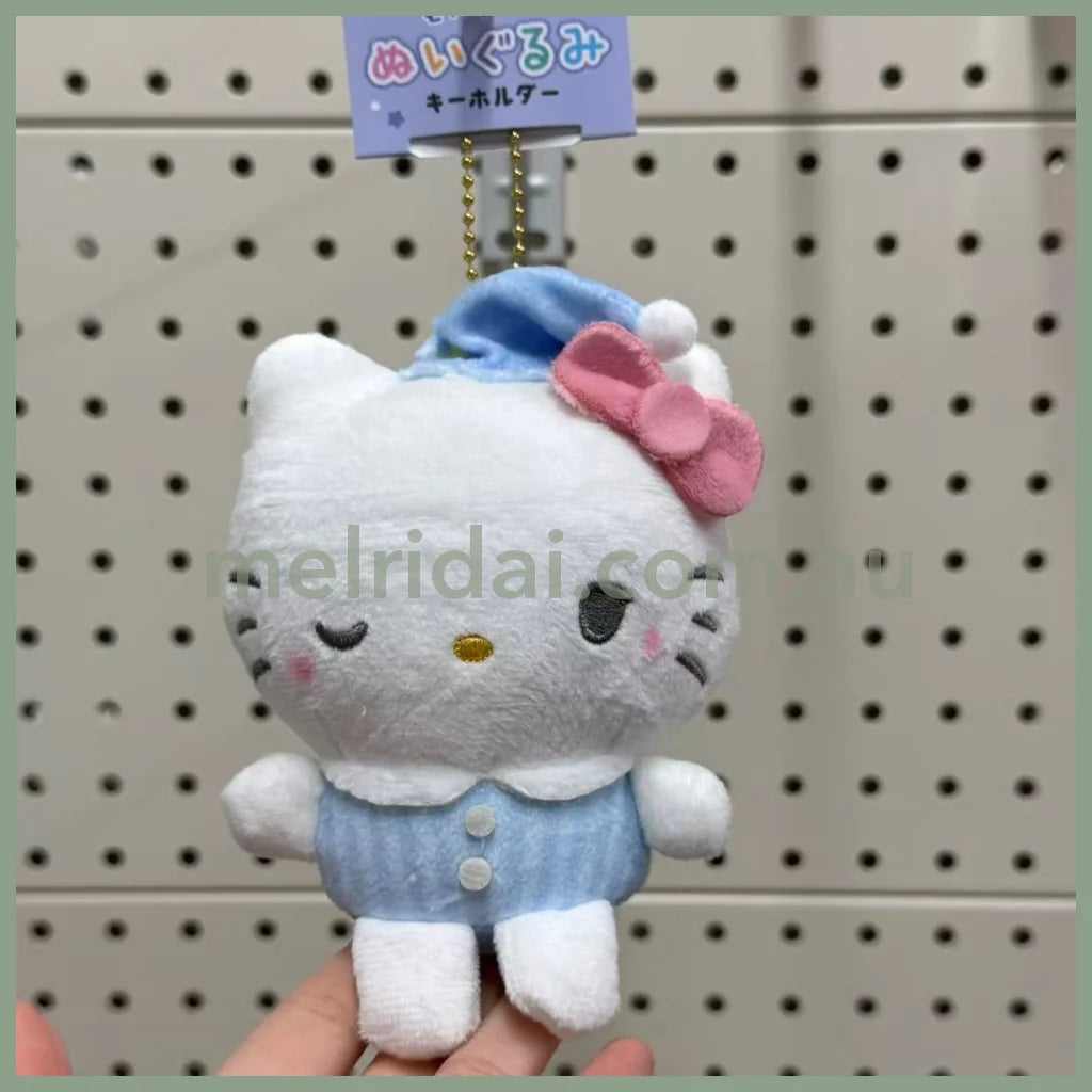 SANRIO x Crux | Hello Kitty Plush Keychain Bag Charm Mascot 190×160×70mm (Munyatto)