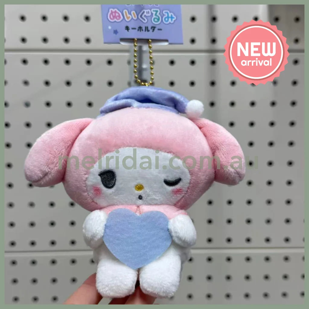 SANRIO x Crux | My Melody Plush Keychain Bag Charm Mascot 190×160×70mm (Munyatto)