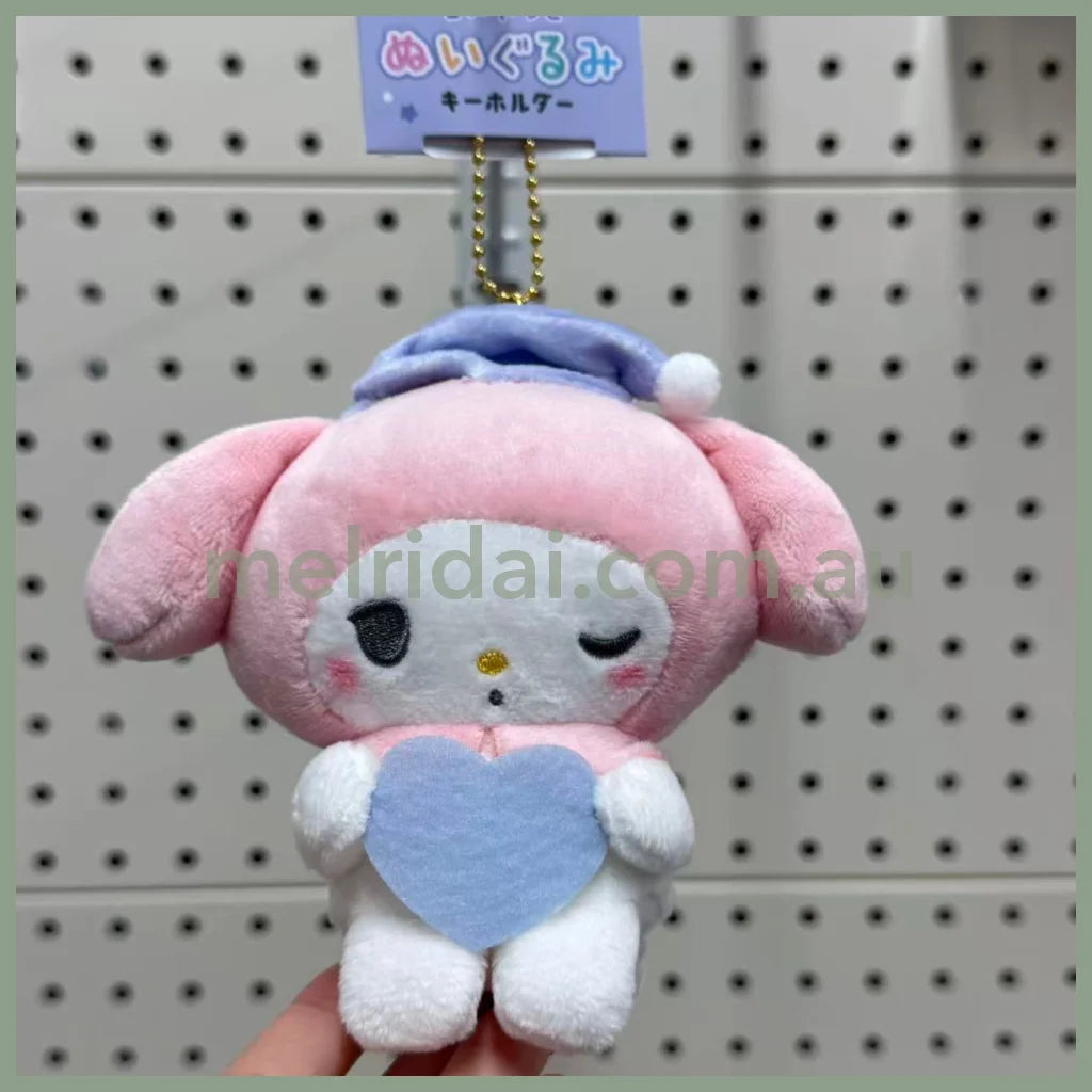 SANRIO x Crux | My Melody Plush Keychain Bag Charm Mascot 190×160×70mm (Munyatto)