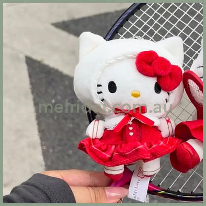 SANRIO x DearMyLove | Hello Kitty Mascot Holder Plush Keychain Bag Charm 12.5cm 11th Ver.