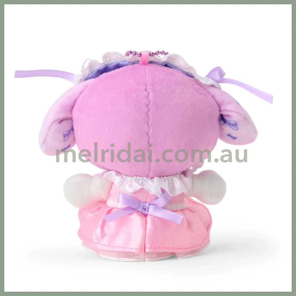 SANRIO x DOLLY MIX | Mascot Holder Plush Keychain My Melody 50th Anniversary 12 cm × 7 cm × 12 cm