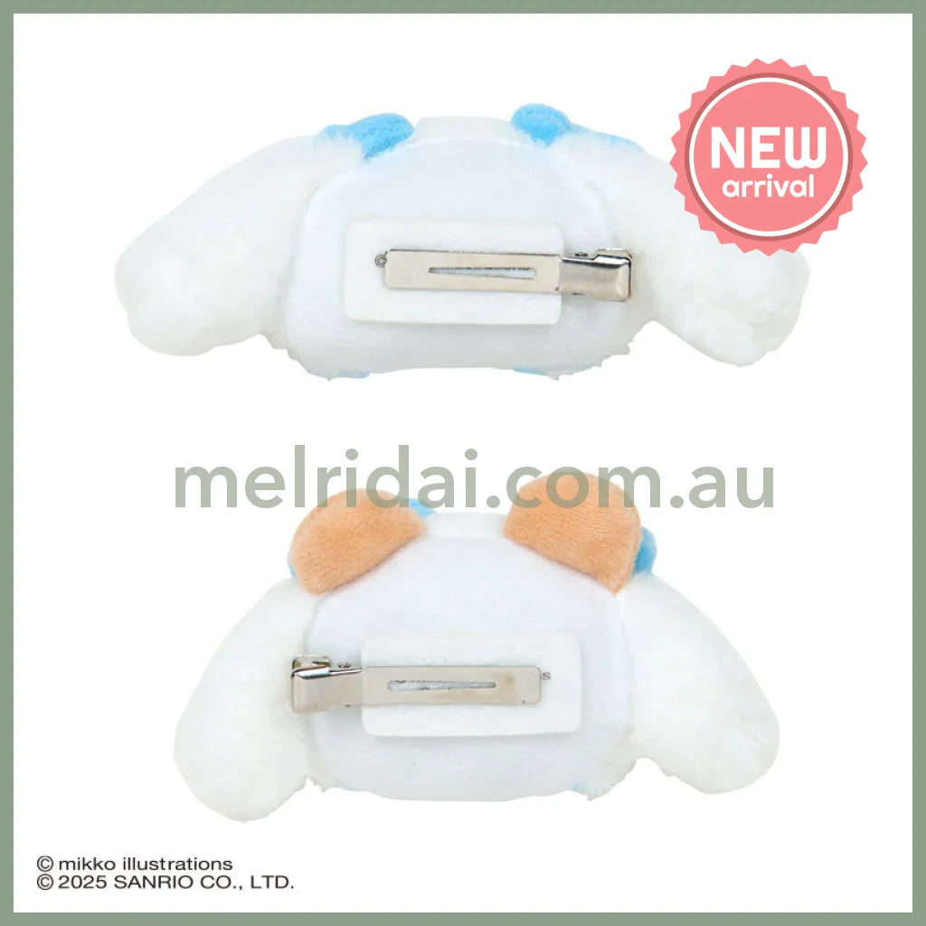 SANRIO x mikko illustrations | Cinnamoroll Hair Clip Set 70×40×50mm