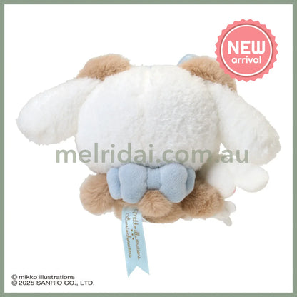 SANRIO x mikko illustrations | Cinnamoroll Mascot Holder Bag Charm Plush Keychain 180×40×130mm