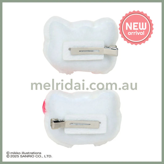SANRIO x mikko illustrations | Hello Kitty Hair Clip Set 70×40×50mm