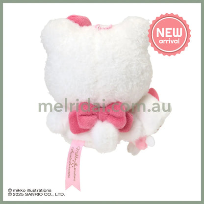 SANRIO x mikko illustrations | Hello Kitty Mascot Holder Bag Charm Plush Keychain 180×40×130mm