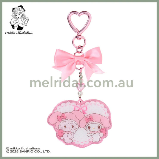 SANRIO x mikko illustrations | My Melody Acrylic Keychain 70×4×50mm