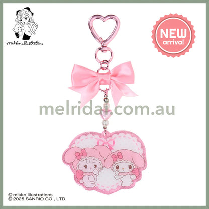 SANRIO x mikko illustrations | My Melody Acrylic Keychain 70×4×50mm