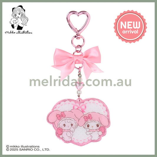 SANRIO x mikko illustrations | My Melody Acrylic Keychain 70×4×50mm