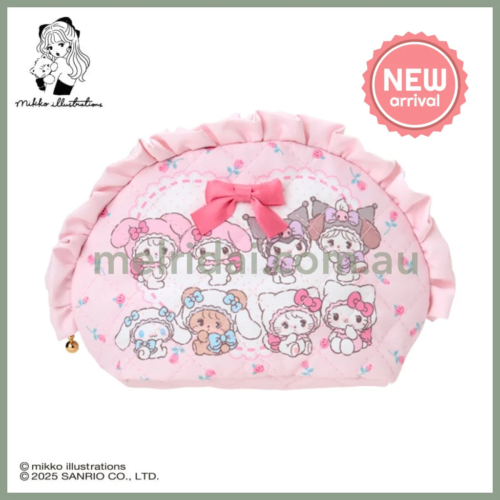 SANRIO x mikko illustrations | Pouch 130×70×95mm