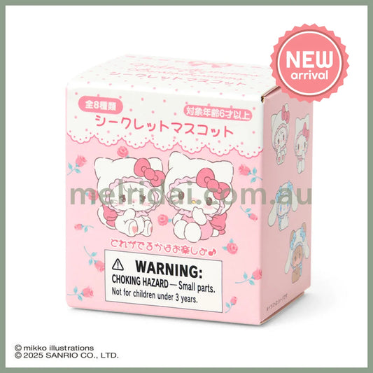 SANRIO x mikko illustrations | Secret Mascot Figure Blind Box 53×40×59mm (Order 8 for a complete box)