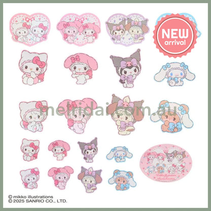 SANRIO x mikko illustrations | Sticker Set 120×5×120mm