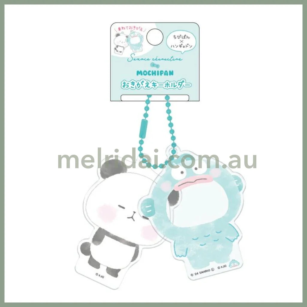 Sanrio X Mochipan | Acrylic Keychain Hangyodon H120×W65×D3Mm