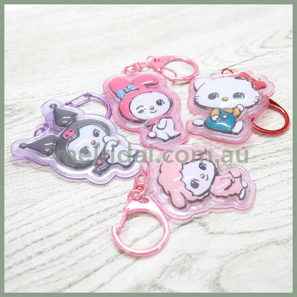 Sanrio X Swimmer | Key Holder Keychain 49X57X10Mm
