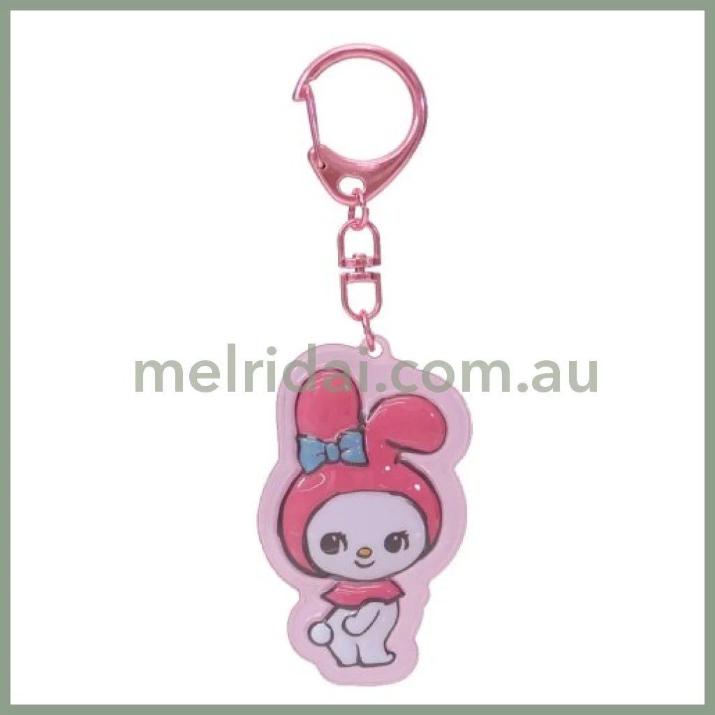 Sanrio X Swimmer | Key Holder Keychain 49X57X10Mm 美乐蒂My Melody
