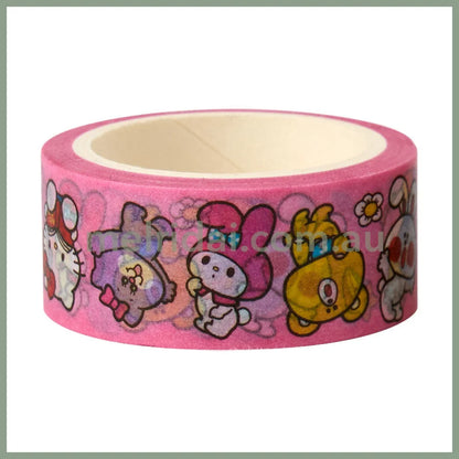 Sanrio x SWIMMER | Masking Tape & Case Set W9 x H8.5 x D17 cm (2nd Edition)