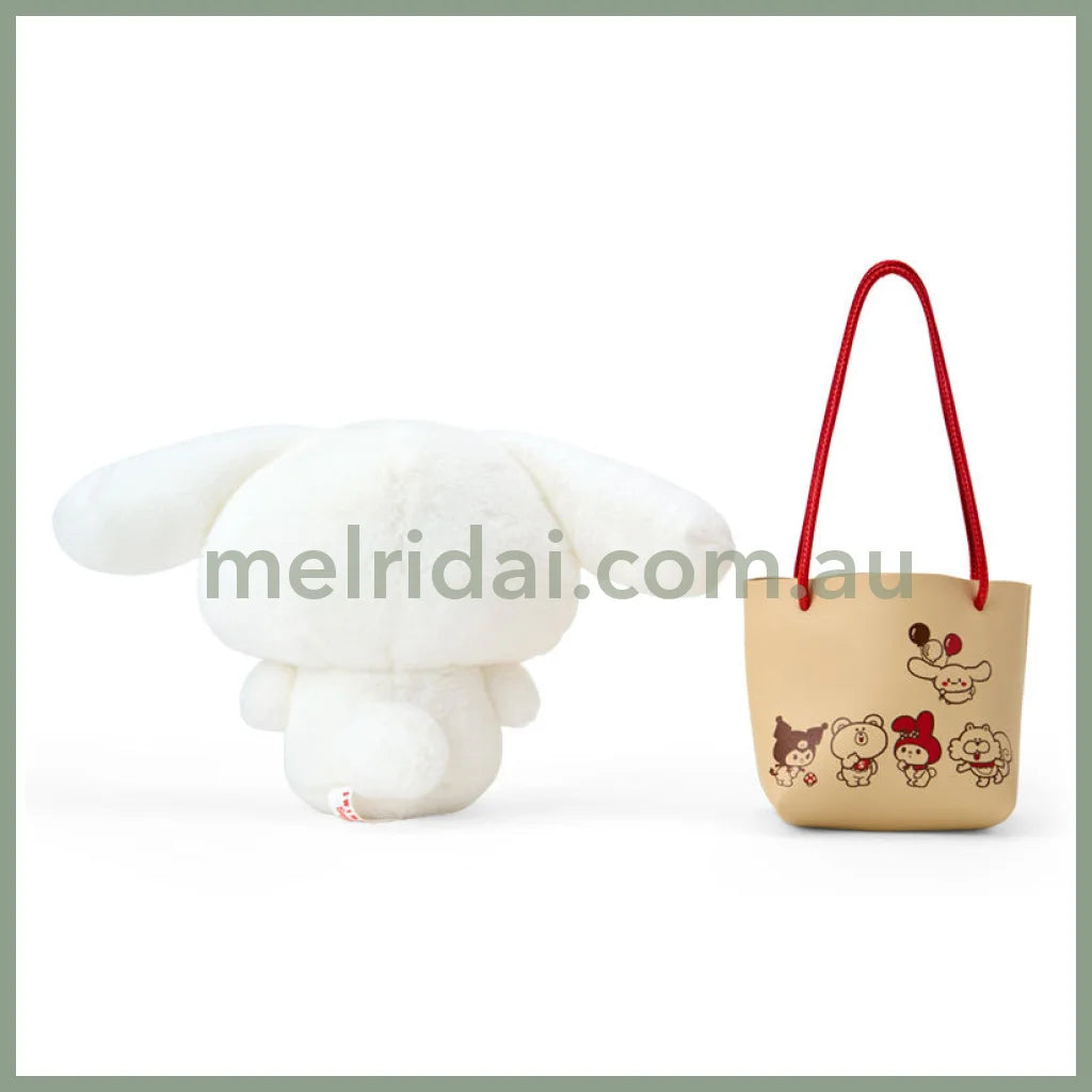Sanrio x SWIMMER | Plush Toy Plush Doll with Bag (Cinnamoroll)