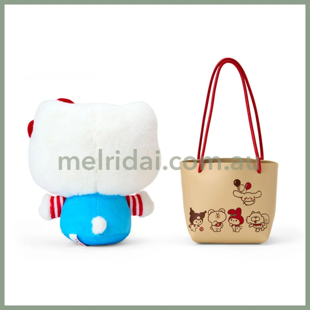 Sanrio x SWIMMER | Plush Toy Plush Doll with Bag (Hello Kitty)