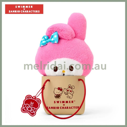 Sanrio x SWIMMER | Plush Toy Plush Doll with Bag (My Melody)