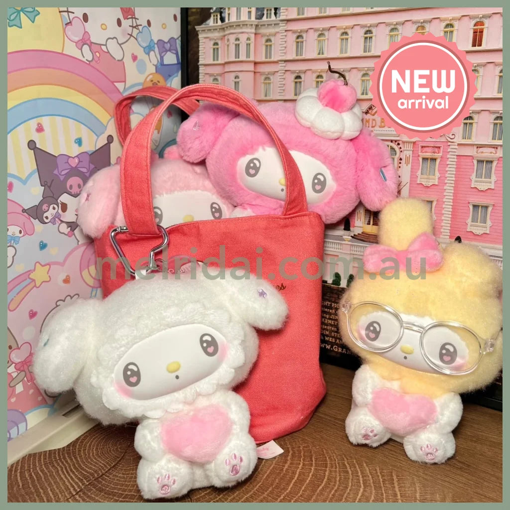 【Pre-Order】SANRIO x TOP TOY | My Melody 50th Anniversary Milk Candy Series Plush Keychain Blind Box