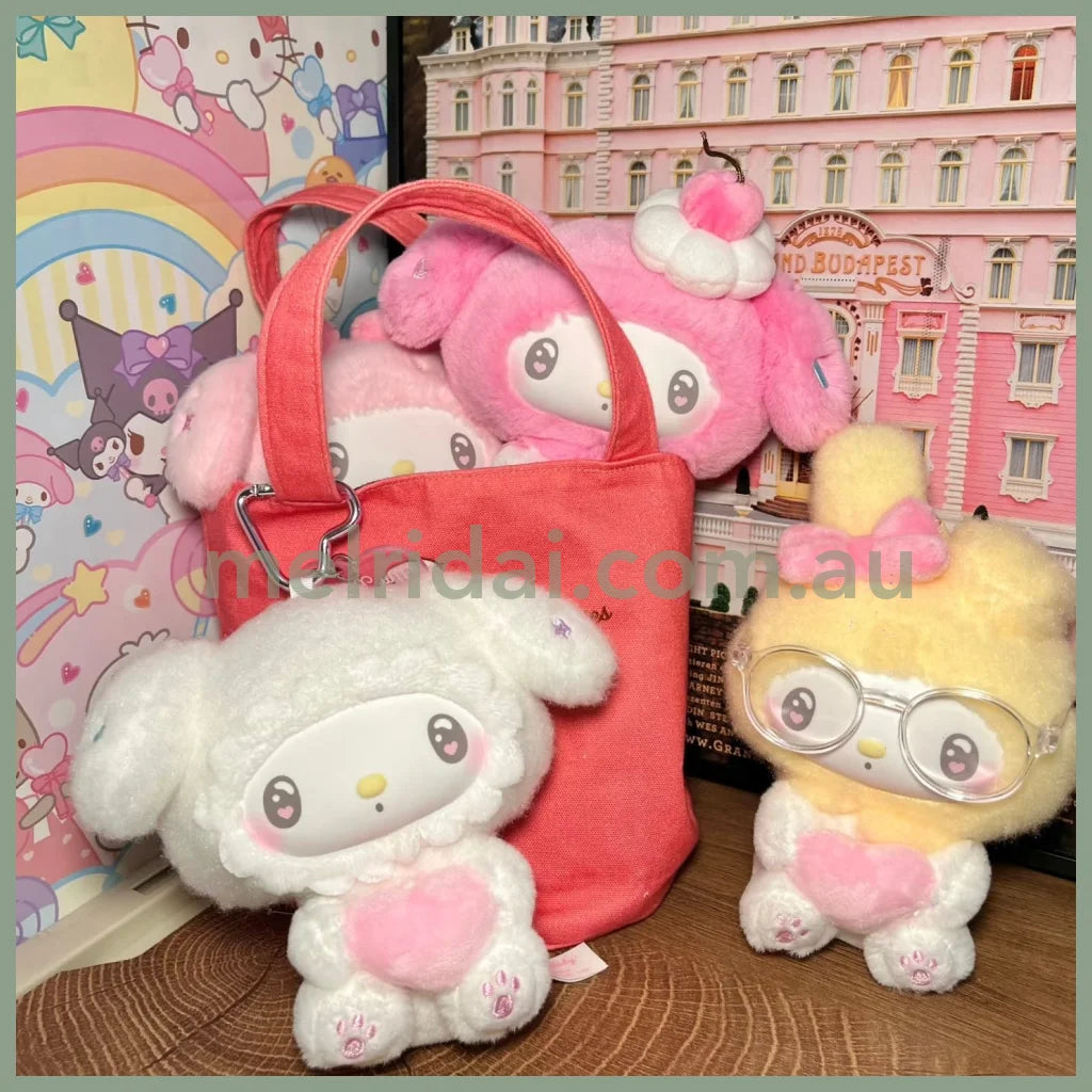 【Pre-Order】SANRIO x TOP TOY | My Melody 50th Anniversary Milk Candy Series Plush Keychain Blind Box