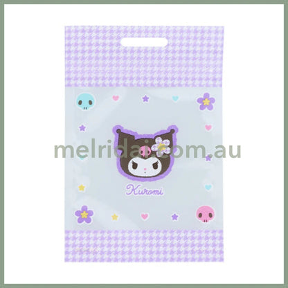 Sanrio | Y2K Gift Shopper Bag 5Pcs W100×H150×D1Mm (Kuromi) 日本三丽鸥 复古风 自封袋/塑封袋（库洛米）