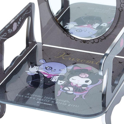 Sanrio | Kuromi & Baku Chair-Shaped Stand Mirror (Kuromi Delusional Lady) 16 X 9 9Cm