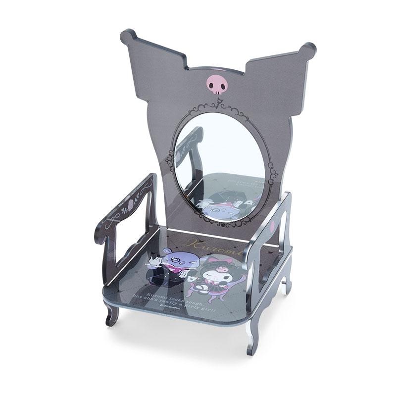 Sanrio | Kuromi & Baku Chair-Shaped Stand Mirror (Kuromi Delusional Lady) 16 X 9 9Cm