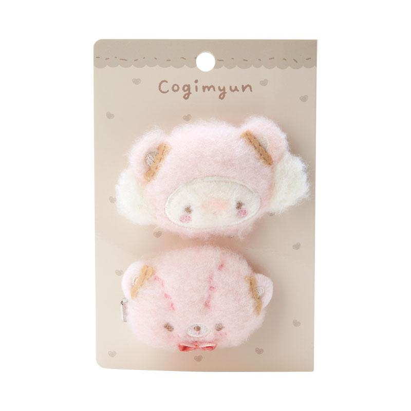 Sanrio | Cogimyun Plush Hair Clip Set Hand Made Bear /