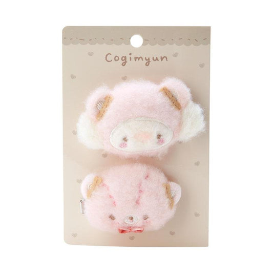 Sanrio | Cogimyun Plush Hair Clip Set Hand Made Bear /