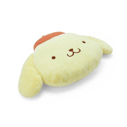 SANRIO | Pom Pom Purin Pompompurin Face-shaped Cushion 53×10×30cm