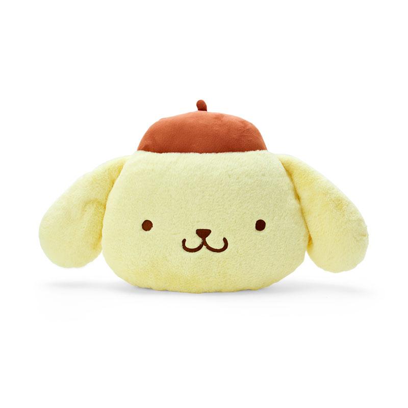 SANRIO | Pom Pom Purin Pompompurin Face-shaped Cushion 53×10×30cm