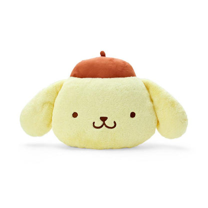 SANRIO | Pom Pom Purin Pompompurin Face-shaped Cushion 53×10×30cm