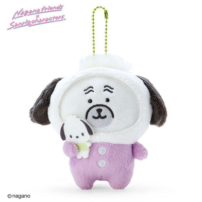 Nagano Friends X Sanrio | Mascot Holder Approx.11Cm (Pochacco) // (X)