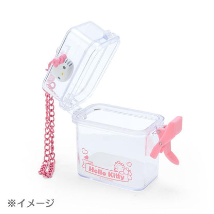 Sanrio | Clear Case 8×4×8Cm (Pitatto Friends Mini) 凯蒂猫Hello Kitty