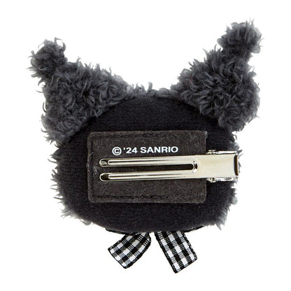 SANRIO | Kuromi Face-shaped Hair Clip Hair Accessory 7.5×2.5×5cm