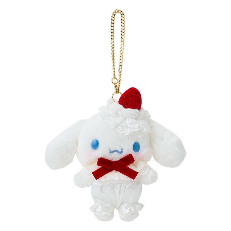 【Limite 1/Customer】Sanrio | Cinnamoroll Plush Mascot Keychain Bag Charm W11×D6×H14.5Cm (Shortcake)