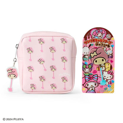 Sanrio × Fujiya | Chocolate Bar & Pouch 11.5×5×13Cm (My Melody)