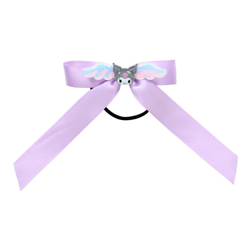 SANRIO | Kids Ribbon Hair Rubber Hair Tie 16.1 x 10.4 x 1.5cm (Kuromi)