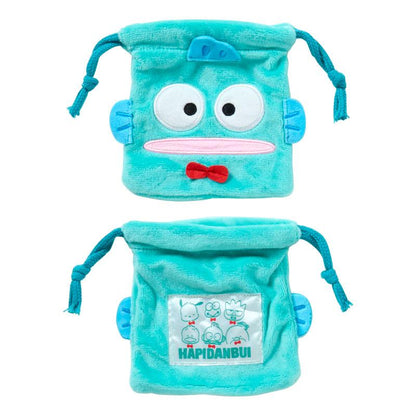 SANRIO | Hangyodon Secret Mini Pouch 9.3 x 7.0 x 3.9cm (40th Anniversary Happy Life)