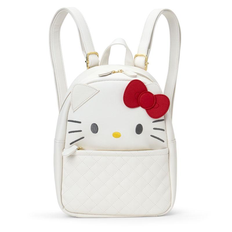 SANRIO | Hello Kitty Face-Shaped Backpack PU Leather 260 x 220 x 125mm