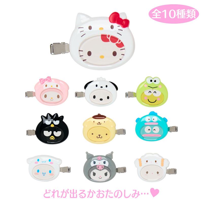 SANRIO | Secret Custom Hair Clip Blind Box 4.5-5×0.5×3.6-4.4cm (Enjoy Idol)