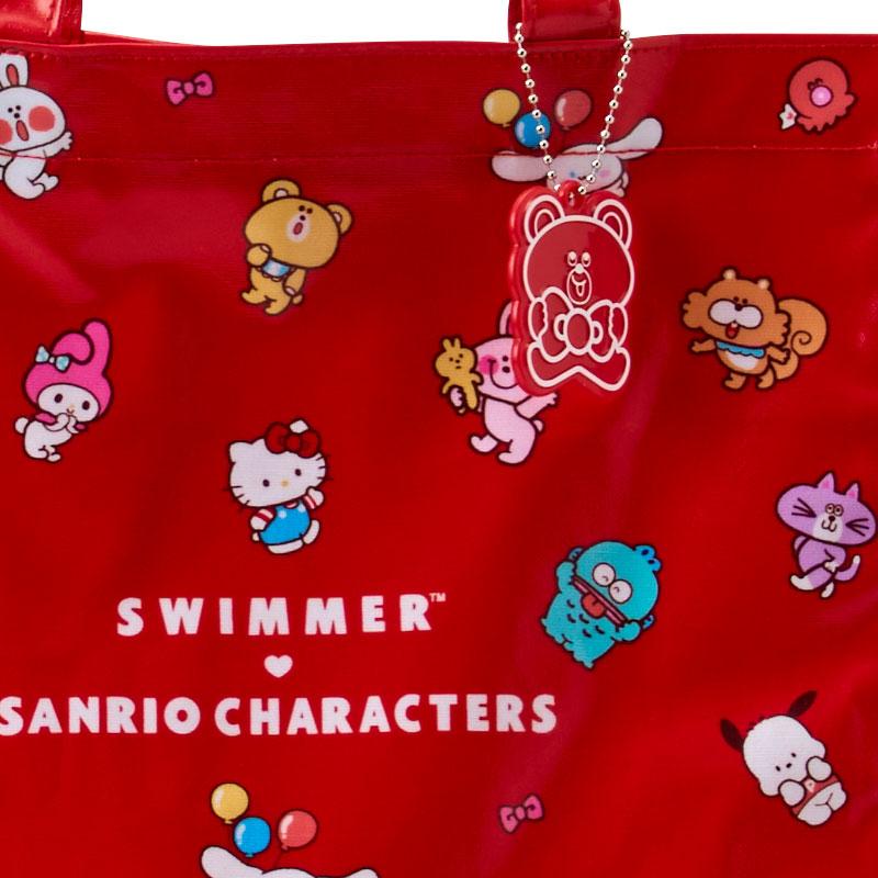 Sanrio x SWIMMER | Tote Bag with Charm W31cm x D11cm x H37.5cm (2nd Edition)