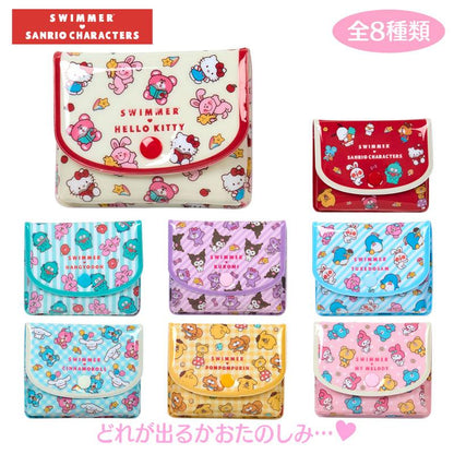 【Limit 2 / customer】Sanrio x SWIMMER | Secret Mini Pouch Blind Box 10.5W x 1.7D x 8.8H cm (2nd Edition)