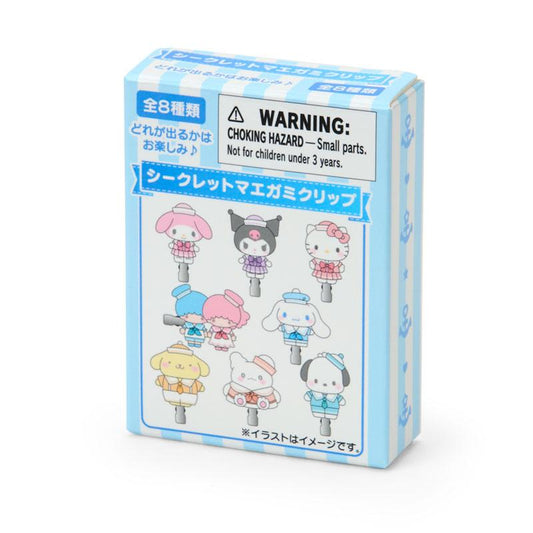 SANRIO | Secret Bangs Clip Hair Clip Blind Box 7.5 x 5.6 x 1.9cm (Sailor Collar)